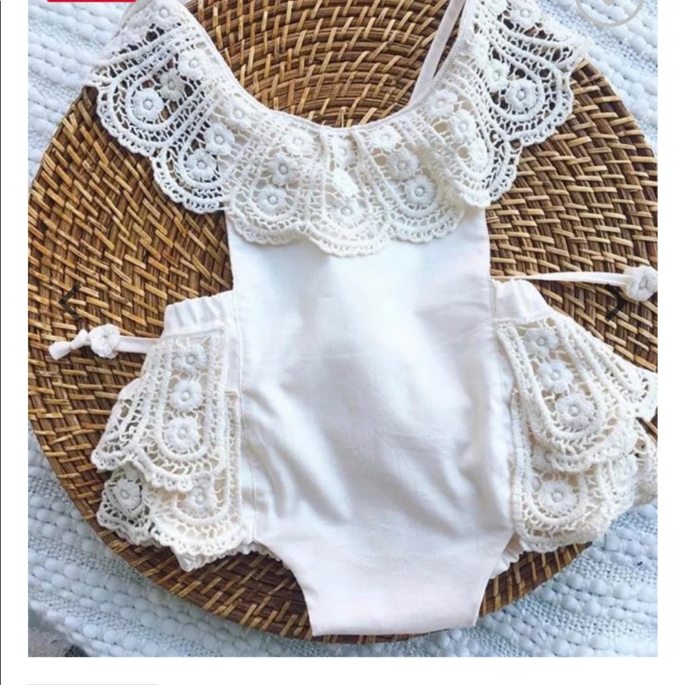 Baby girl romper dress